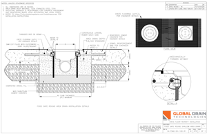 IN-FSAD-SH-100-R1-FSD-Round-Shallow-Area-drain-Installation-Crete-Flooring-R1